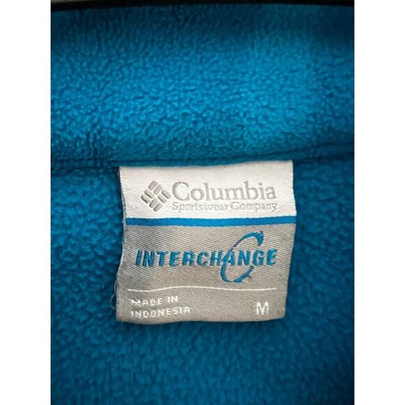 Columbia Full Zip Fleece Jacket, Blue, Medium - Picture 3 of 5